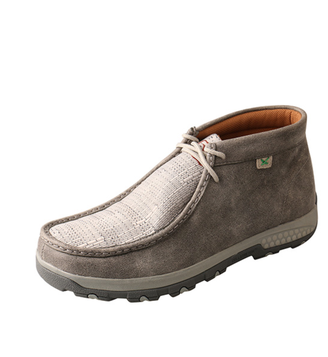 Twisted X men’ shoes #MXC0005 Grey/light grey chukka - Jobes Hats