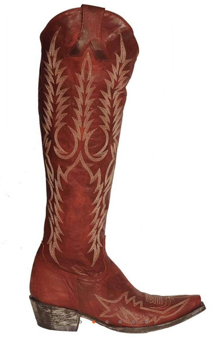 Woman Western Boots MAYRA BIS OLD GRINGO- Knee High - Jobes Hats