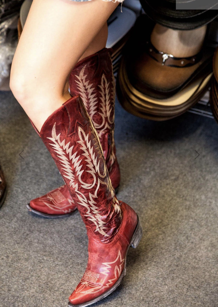 Woman Western Boots MAYRA BIS OLD GRINGO- Knee High - Jobes Hats
